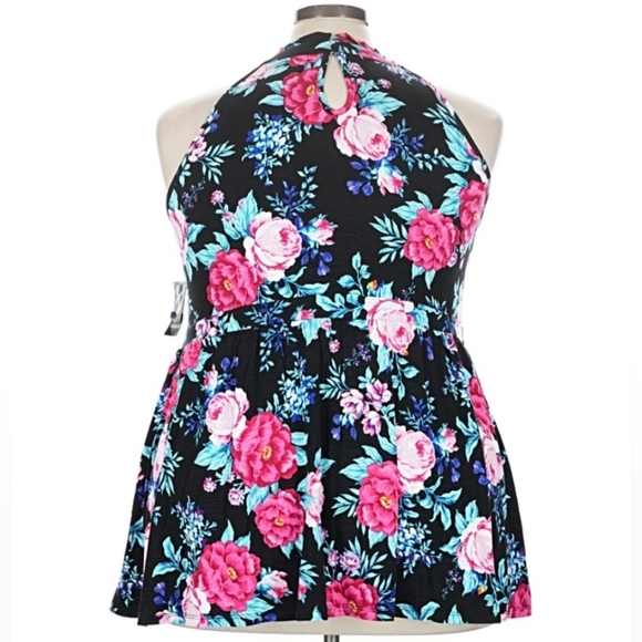 NWT Torrid Size 4 Babydoll Halter Neck Tank - Picture 5 of 6